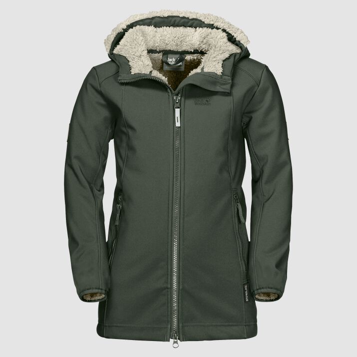 Abrigos Pluma Jack Wolfskin Kissekat Niños Verdes Mexico-1498716